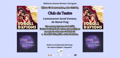 Club de lectura llegir el teatre
