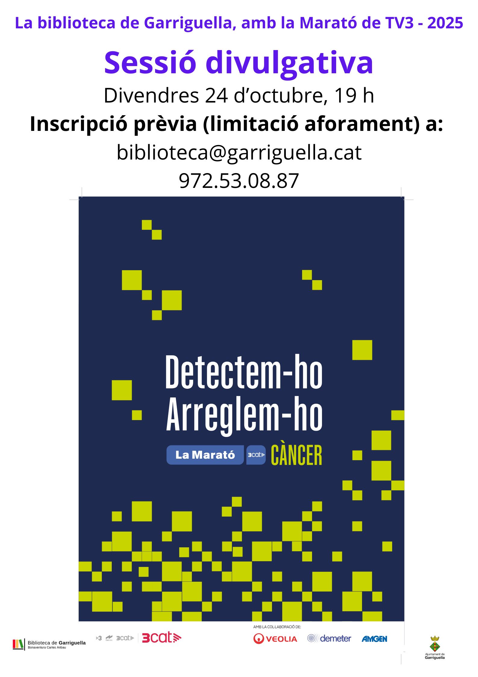 "Detectem-ho. Arreglem-ho"