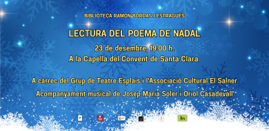 Lectura del Poema de Nadal