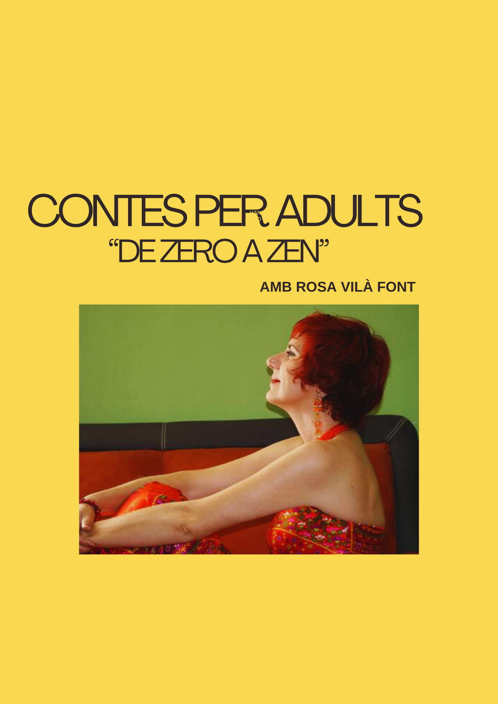 Conte per adults amb Rosa Vilà Font: "De zero a zen"