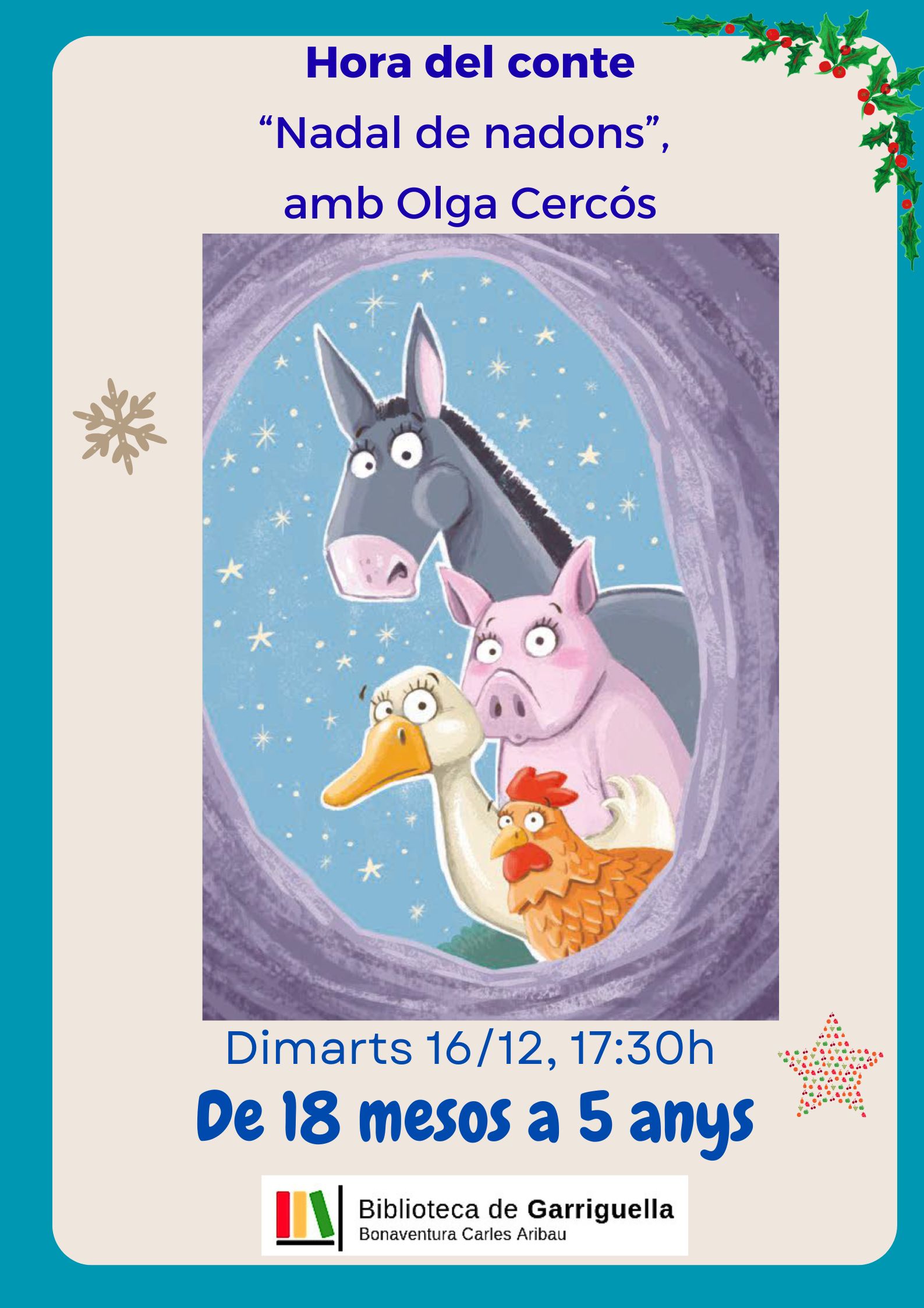 Nadal de nadons, amb Olga Cercós