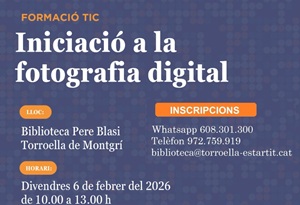 Curs informàtica. Iniciació a la fotografia digital