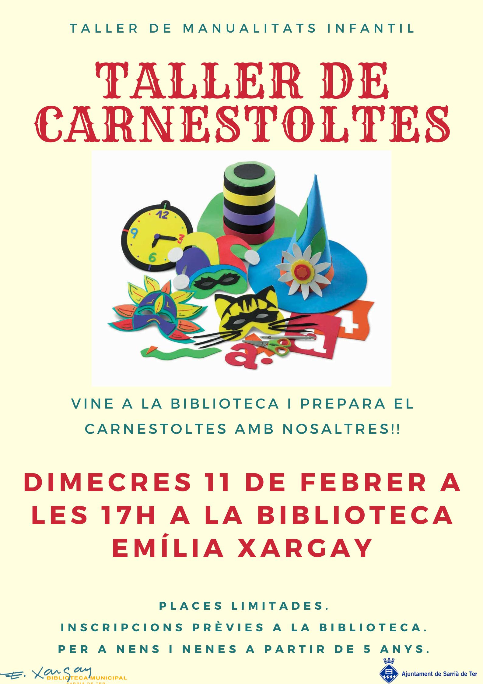 Taller infantil de Carnestoltes