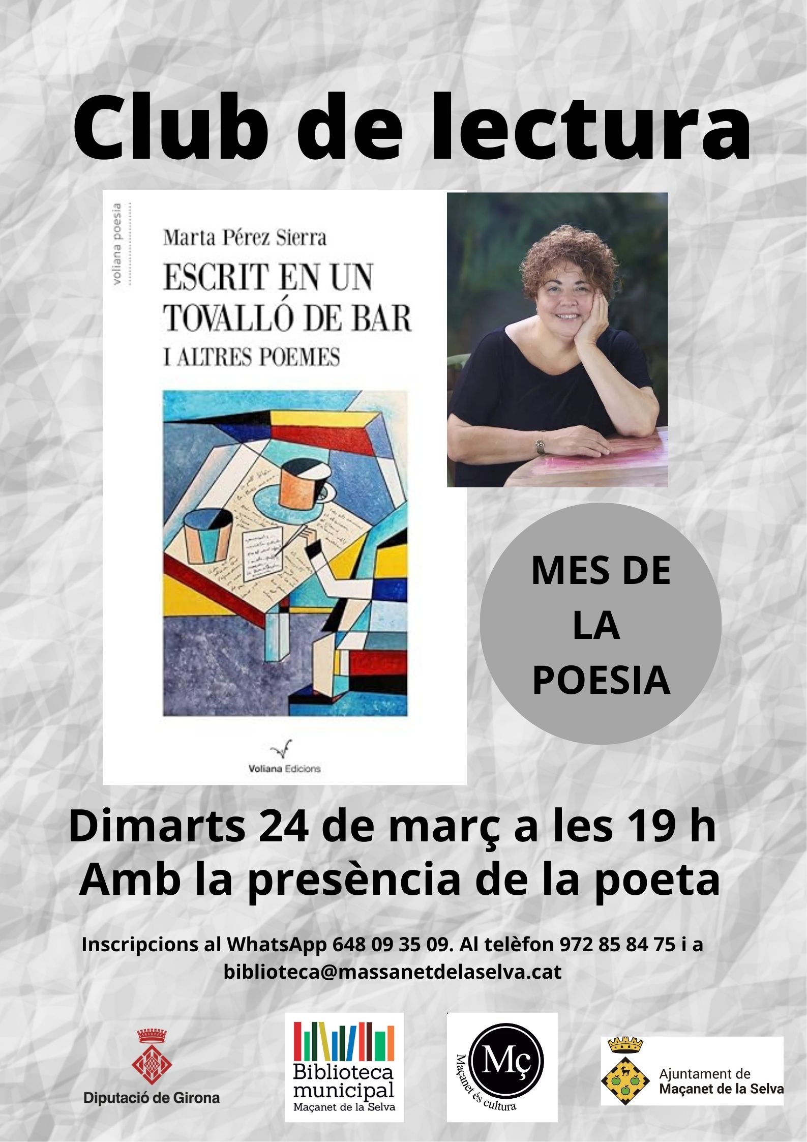 Escrit en un tovalló de bar i altres poemes
