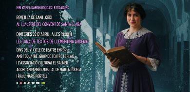 Lectura de textos de Clementina Arderiu