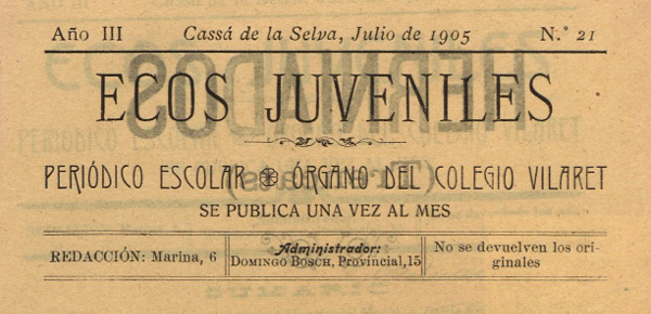 Hemeroteca de Cassà de la Selva
