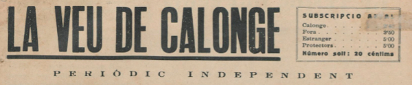 Hemeroteca de Calonge