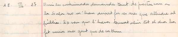Dietaris de la Biblioteca