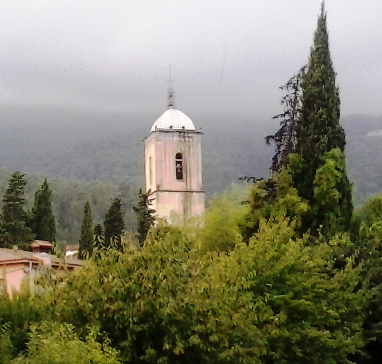 Campanar del Monestir d'Amer